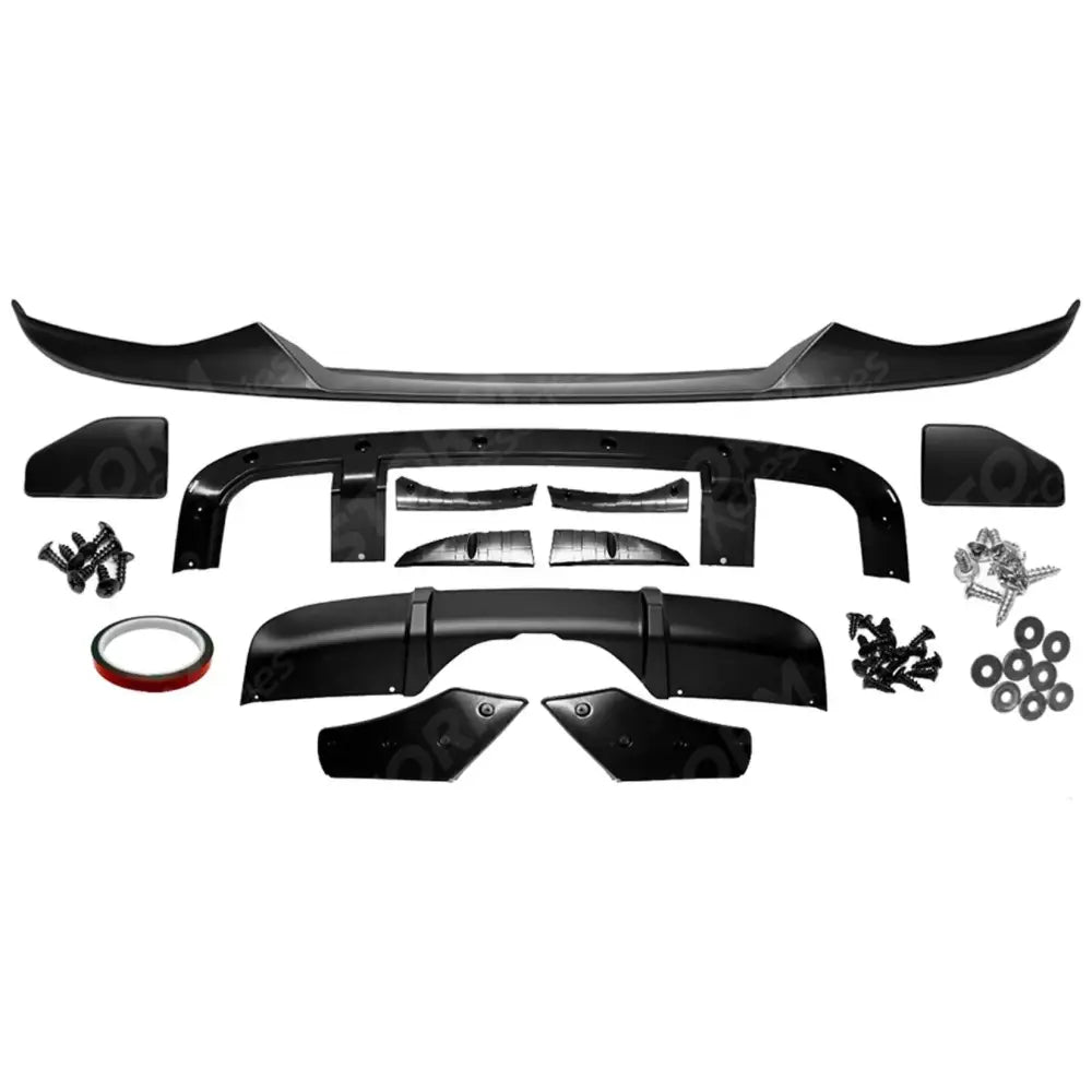 Aero Body Kit In Gloss Black For Bmw X5 F15 M-performance 2014-2018