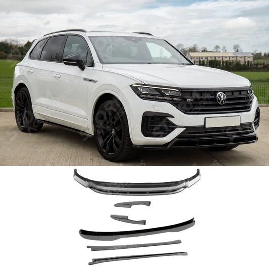 Aero Body Kit In Gloss Black For Volkswagen Touareg MK3 R Line 2018-2023