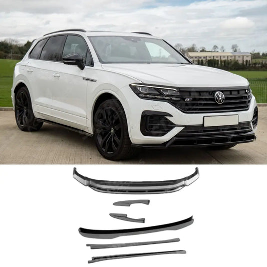 Aero Body Kit In Gloss Black For Volkswagen Touareg MK3 R Line 2018-2023