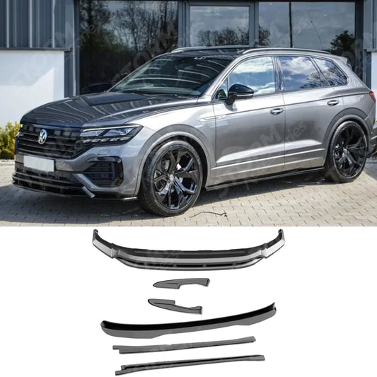 Aero Body Kit In Gloss Black For Volkswagen Touareg MK3 R Line 2018-2023