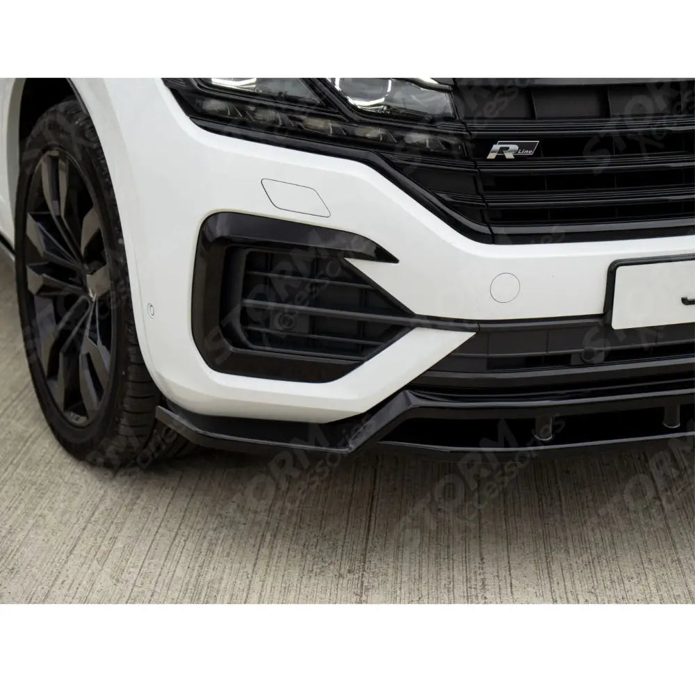Aero Body Kit In Gloss Black For Volkswagen Touareg MK3 R Line 2018-2023