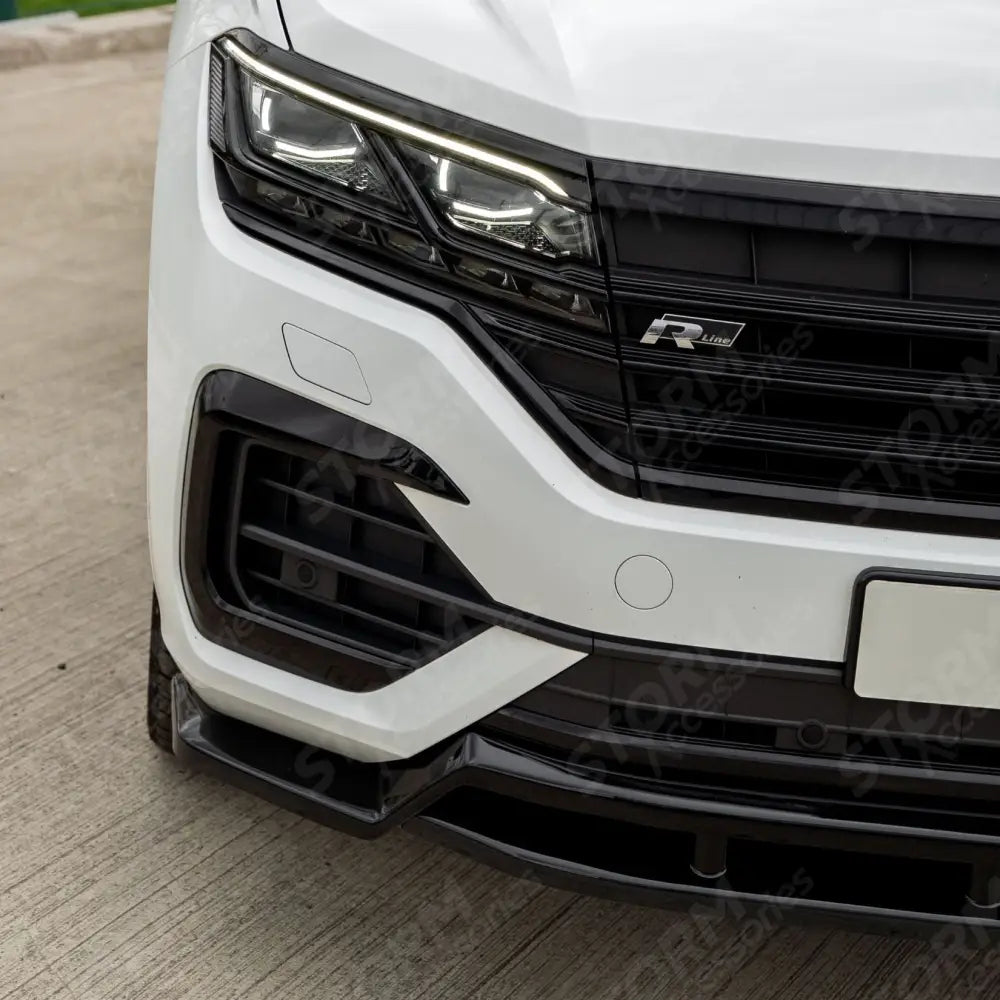 Aero Body Kit In Gloss Black For Volkswagen Touareg MK3 R Line 2018-2023