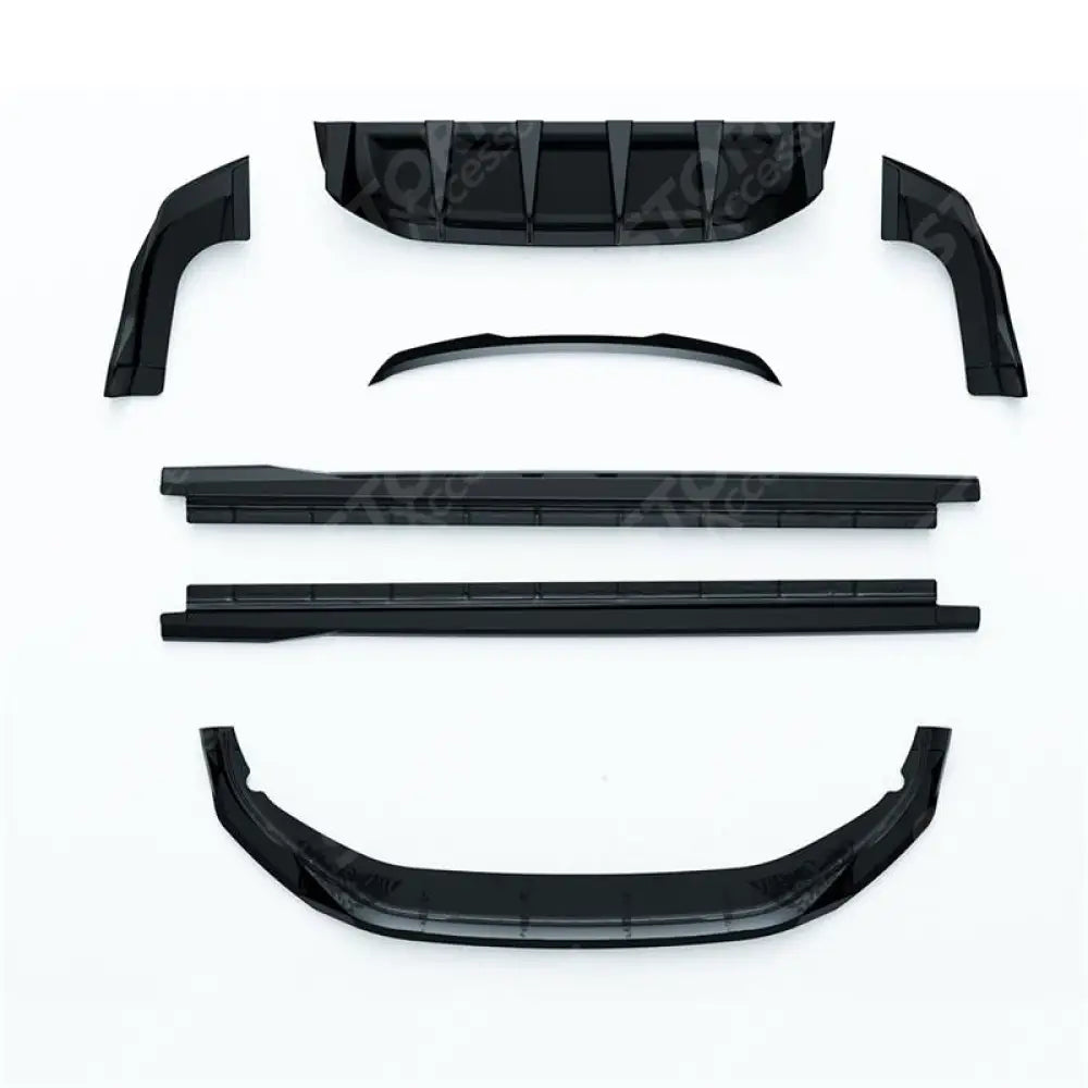 Aero Body Kit In Gloss Black For VW Tayron R-Line 2025 On