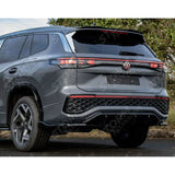 Aero Body Kit In Gloss Black For VW Tayron R-Line 2025 On