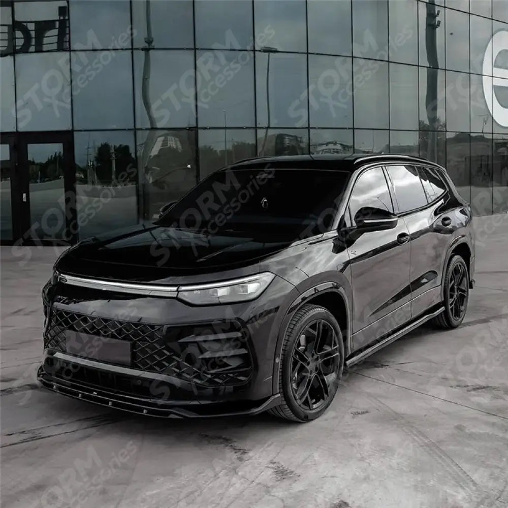 Aero Body Kit In Gloss Black For VW Tayron R-Line 2025 On