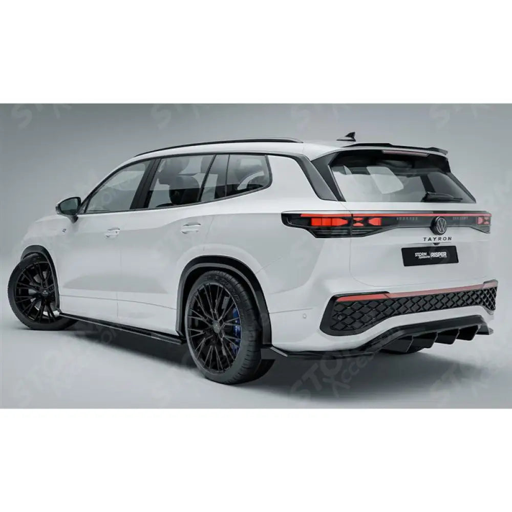 Aero Body Kit In Gloss Black For VW Tayron R-Line 2025 On