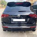 Aero Body Kit In Gloss Black For VW Tiguan MK2 R-Line 2015-2020