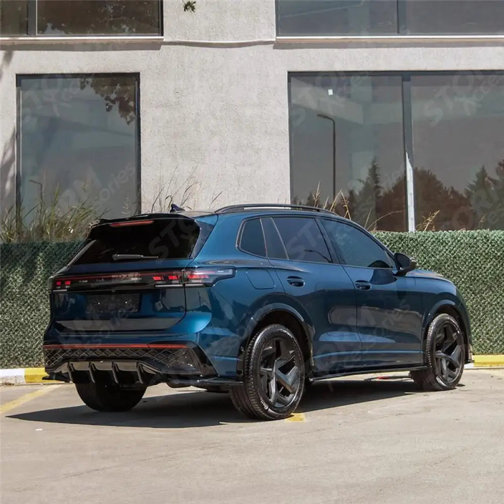 Aero Body Kit In Gloss Black For VW Tiguan R-Line MK3 2024 On