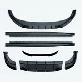 Aero Body Kit In Gloss Black For VW Tiguan R-Line MK3 2024 On