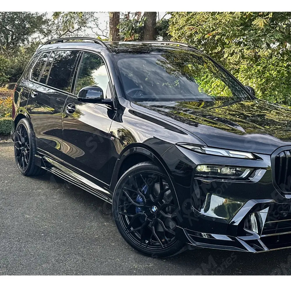 Aero Kit In Gloss Black For BMW X7 G07 LCI M Sport 2023+