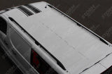 Aluminium Roof Bars Black For Renault Trafic - Vauxhall Vivaro - SWB 2014 On