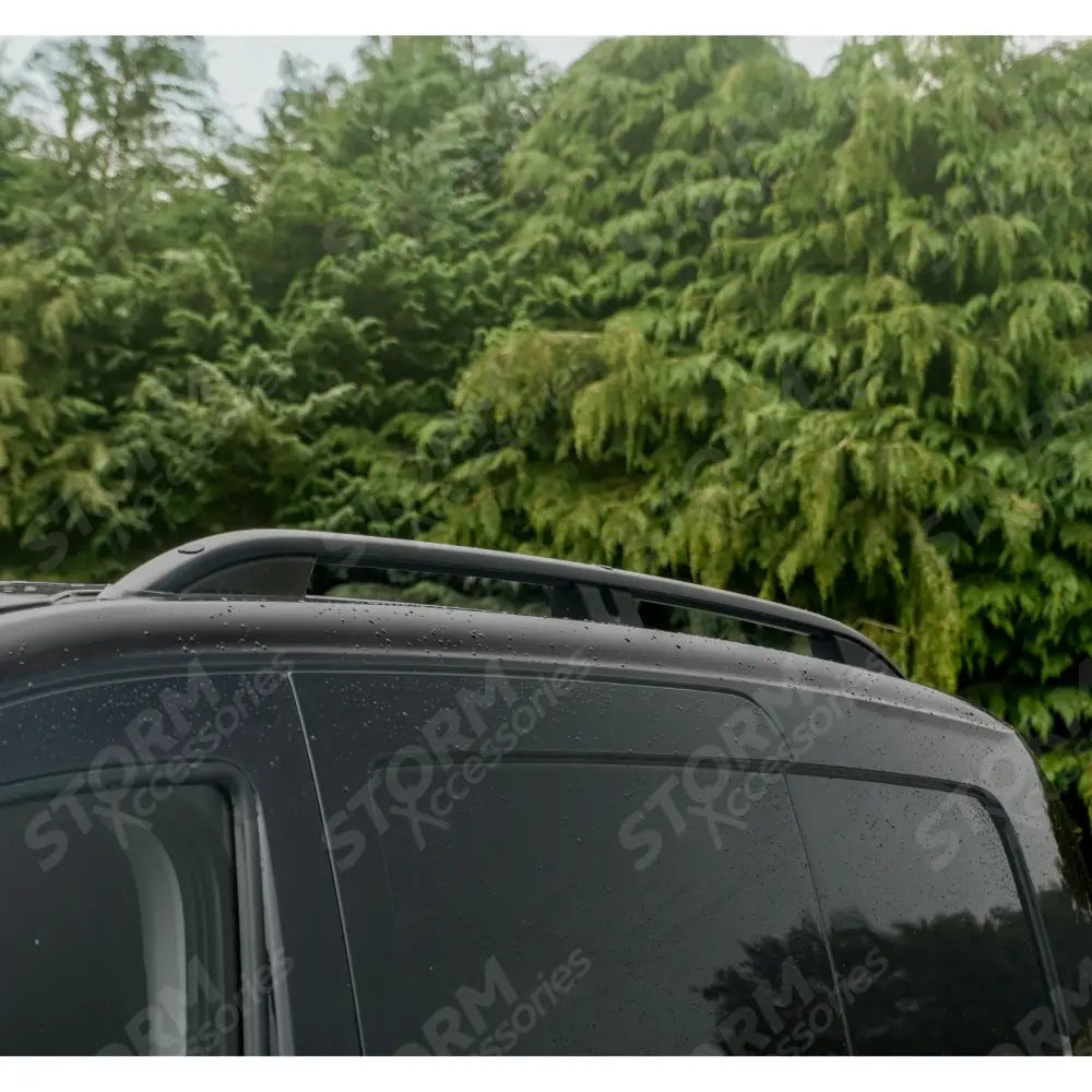 Aluminium Roof Bars In Black For Vw Caddy SWB 2021 On