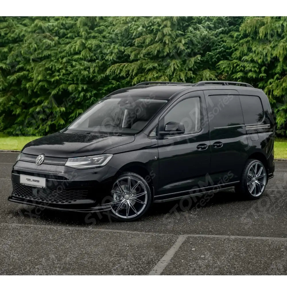 Aluminium Roof Bars In Black For Vw Caddy SWB 2021 On