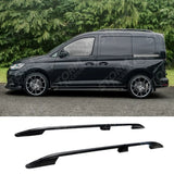 Aluminium Roof Bars In Black For Vw Caddy SWB 2021 On