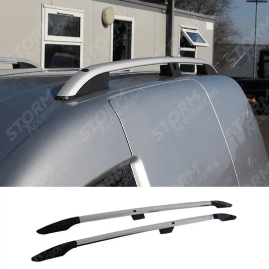 Aluminium Roof Bars In Silver For Vw Caddy SWB 2010-2020