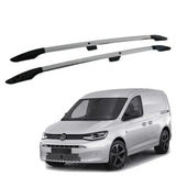 Aluminium Roof Bars In Silver For Vw Caddy SWB 2021 On