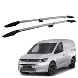 Aluminium Roof Bars In Silver For Vw Caddy SWB 2021 On