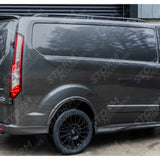 Aluminium Roof Bars Roof Rails Black For Ford Transit Custom SWB 2013 - 2024