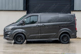 Aluminium Roof Bars Roof Rails Black For Ford Transit Custom SWB 2013 - 2024