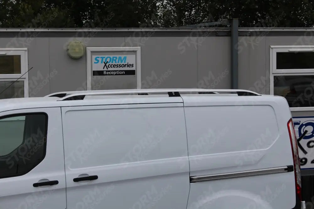 Aluminium Roof Bars Rails For Ford Transit Custom SWB 2013 - 2024
