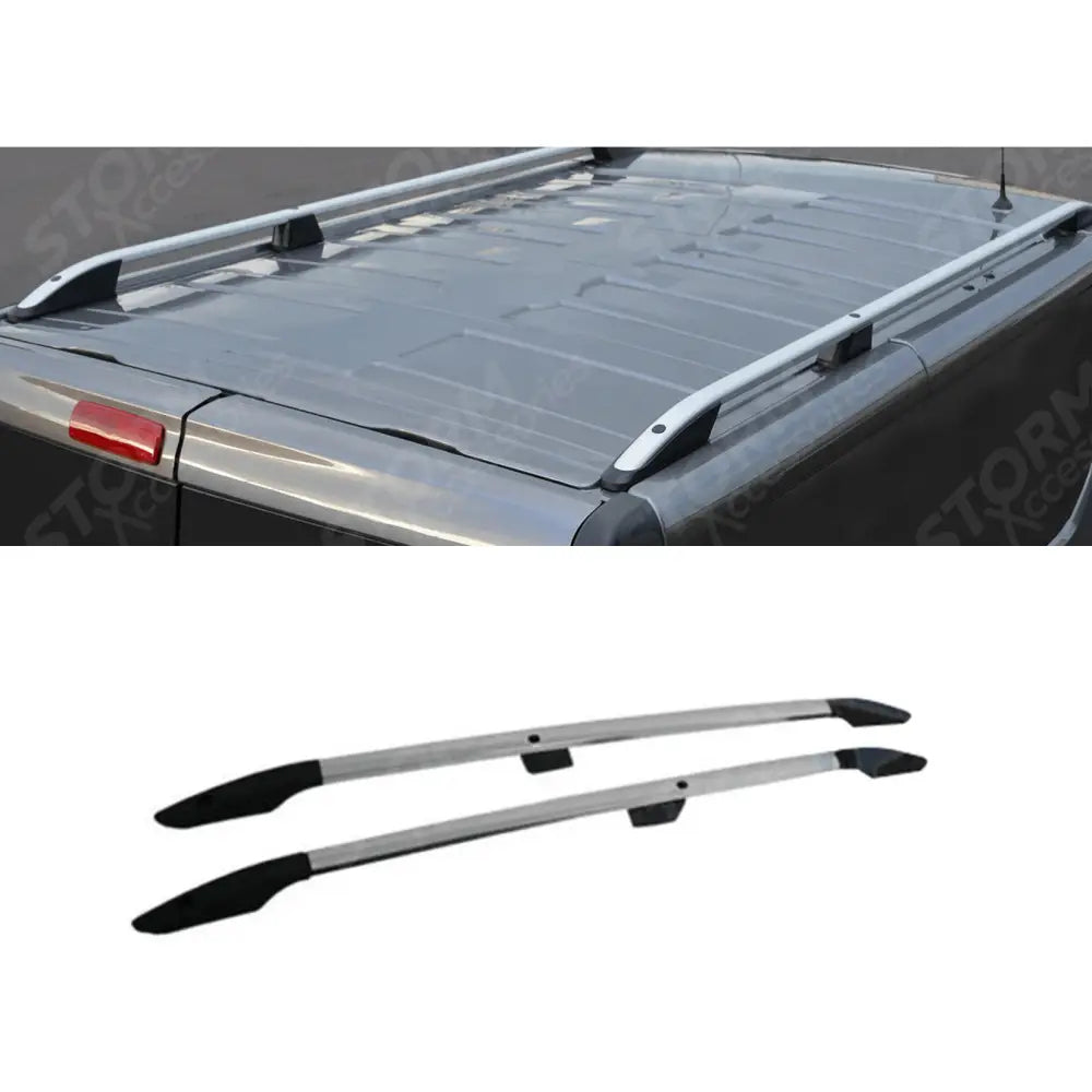 Aluminium Roof Bars Silver For Renault Trafic - Vauxhall Vivaro - LWB 2014 - 2022
