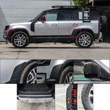 Anti-scratch Protective Trim Set Black For Land Rover Defender L663 2020 On