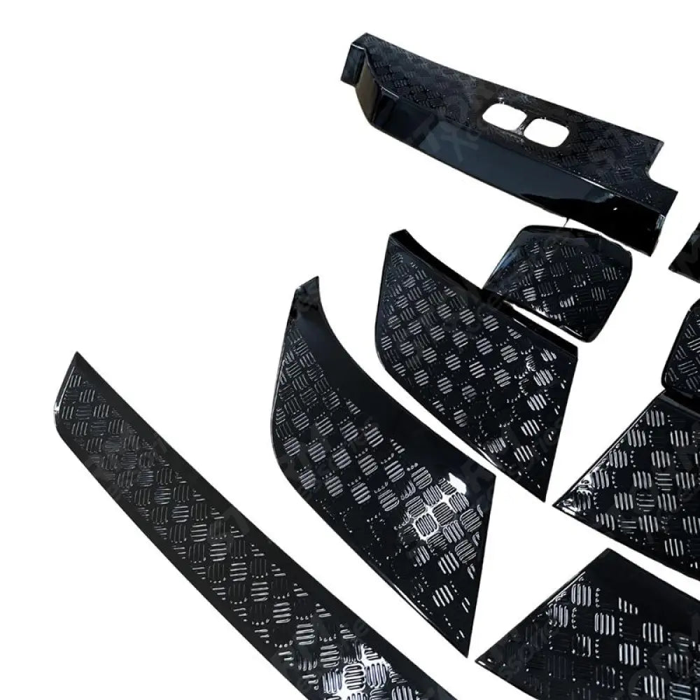 Anti-Scratch Protective Trim Set In Gloss Black For Land Rover Defender L663 2020 On