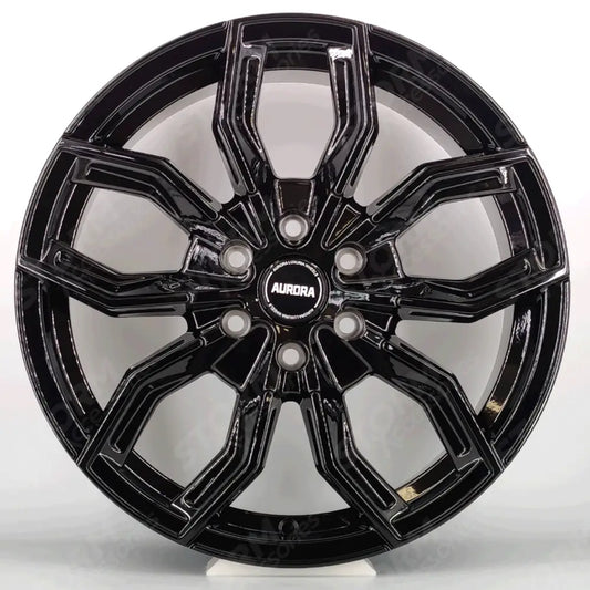 AR723/Aurora 20" 6X120 Gloss Black ET50 CB74.6