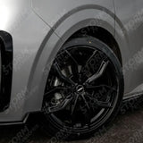 AR723/Aurora 20" 6X120 Gloss Black ET50 CB74.6