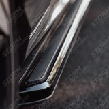 Audi Q7 2016 On Oe Style 2 Running Boards All Black- Pair