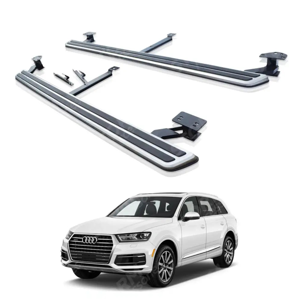 Audi Q7 2016 On - Oe Style 2 Running Boards - Side Steps - Pair