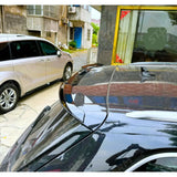 Audi Q7 S-line 2016+ Upper Rear Spoiler In Gloss Black