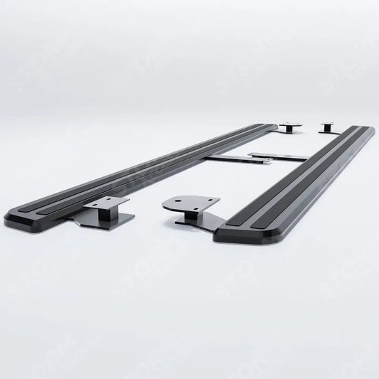 Audi Q8 2019 On Oe Style 2 Running Boards All Black- Pair