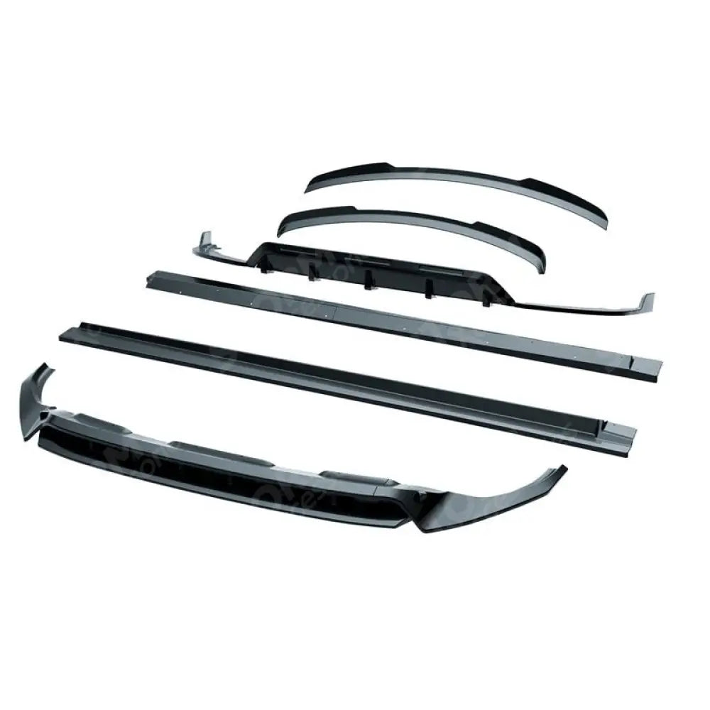 Audi Q8 S Line 2018-2023 Full Aero Low Line Kit In Gloss Black By Risper Styling