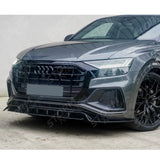 Audi Q8 S Line 2018-2023 Full Aero Low Line Kit In Gloss Black By Risper Styling