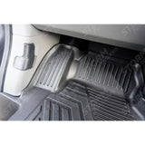 Automatic Mud Block Tailored Floor Mat 1 Piece For Ford Transit Custom 2023 on
