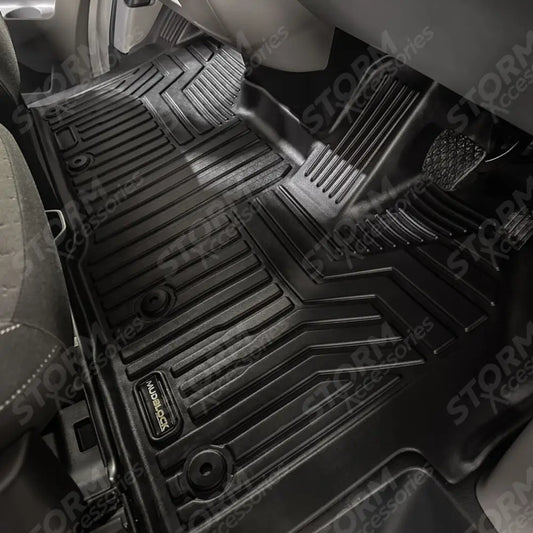 Automatic Version Tailored Mudblock Front Mat For Ford Transit Custom Double Cab 2023 On