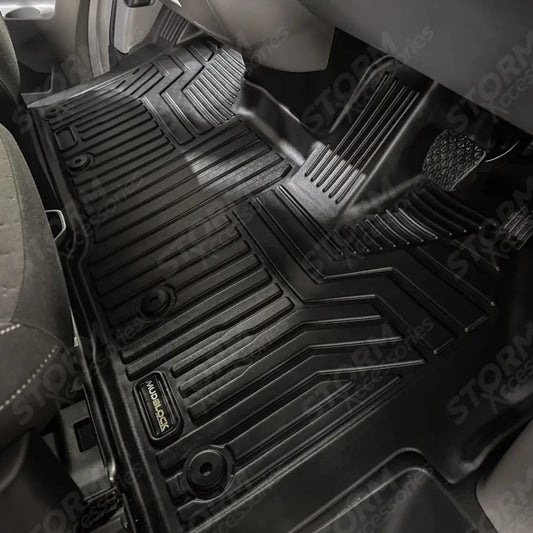 Automatic Version Tailored Mudblock Front Mat For Ford Transit Custom Double Cab 2023 On