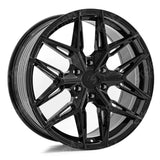 Axe Wheels 20 Inch Alloy 6X120 EX47T In Gloss Black