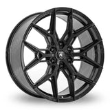 Axe Wheels SW2 - Satin Black 22 Inch Alloys 6X139.7 - QTY 1