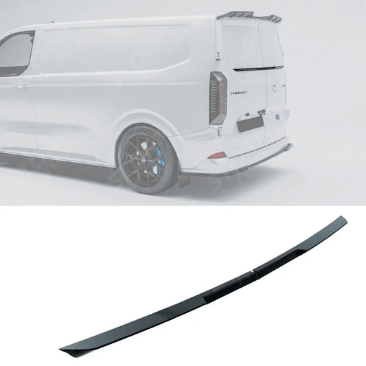 Barn Door Mid Spoiler In Gloss Black For Ford Transit Custom MK2 2023+