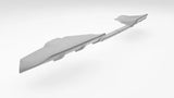 Barn Door V1 Spoiler Colour Coded For Ford Transit Custom MK2 2024+