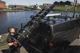Black Kamm Rear Roller System For Volkswagen Transporter T6 2015-2023 (Barn Door Only)