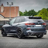 Black Knight Aero Body Kit Gloss Black For Bmw X5 G05 X5 M-sport 2018 - 2022