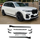 Black Knight Aero Body Kit In Gloss Black For Bmw X7 G07 2018 On
