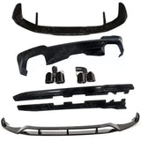 Black Knight Aero Kit With Exhaust Tips In Gloss Black For BMW X3 G01 2018-2021