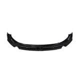 Black Knight Front Splitter In Gloss Black For BMW X4 G02 PRE LCI 2018-2022