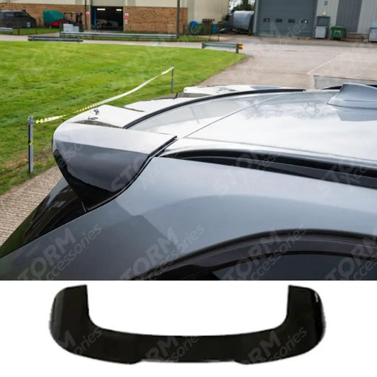 Black Knight Rear Roof Spoiler In Gloss Black For BMW X5 F15 2013-2018
