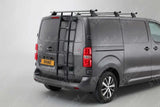 Black Van Ladder For Ford Transit Custom 2013 - 2023 Low Roof
