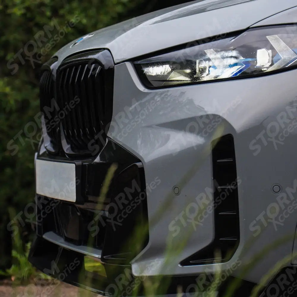 BMW G05 LCI 2023+ Single Slat Front Grill In Gloss Black